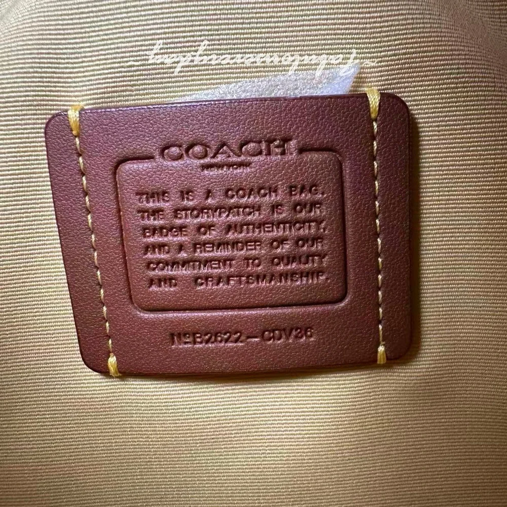 Coach Ella Small Shoulder Bag Crossbody In Leather/Gold/Soft Yellow CDV36 NWT
